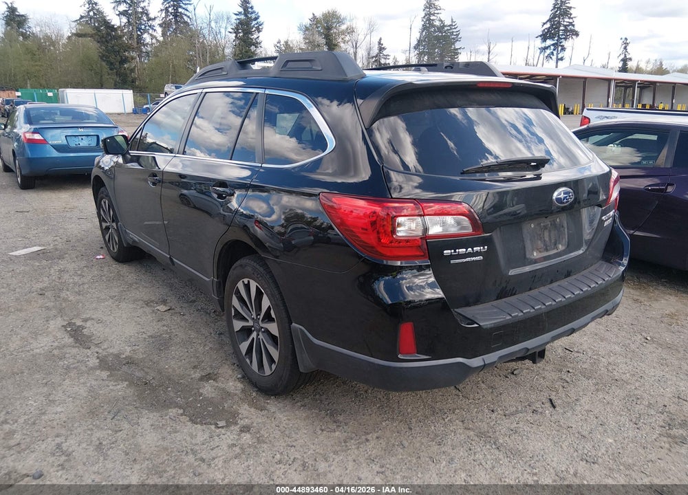 2015 SUBARU OUTBACK 2.5I LIMITED VIN: 4S4BSANC8F3301582