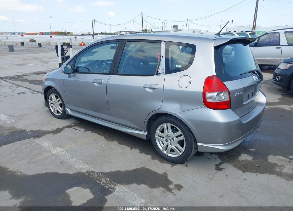 2007 HONDA FIT SPORT VIN: JHMGD38607S031615