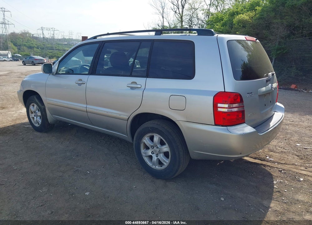 2002 TOYOTA HIGHLANDER V6 VIN: JTEHF21A520070239
