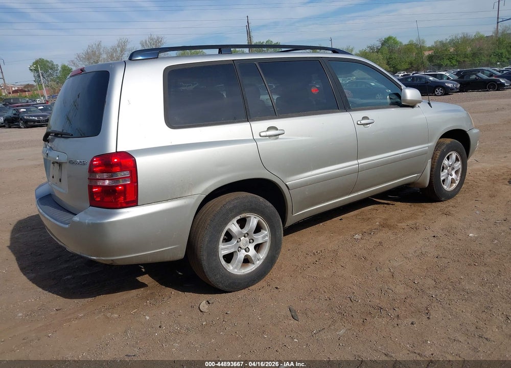 2002 TOYOTA HIGHLANDER V6 VIN: JTEHF21A520070239