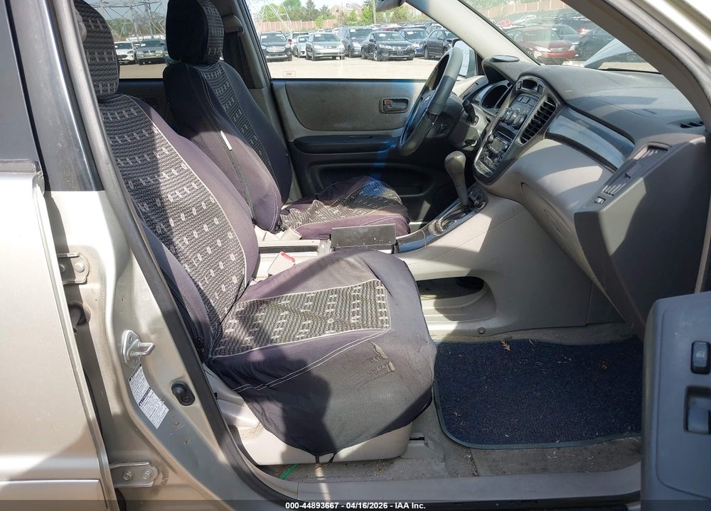 2002 TOYOTA HIGHLANDER V6 VIN: JTEHF21A520070239
