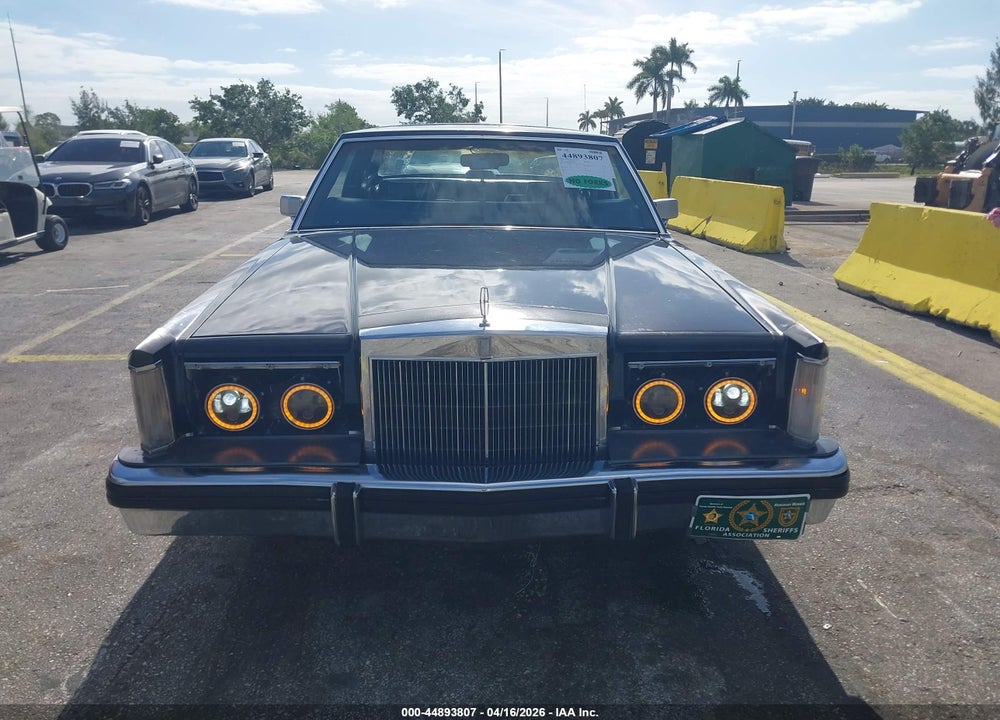 1983 LINCOLN MARK VI VIN: 1MRBP98FXDY607352