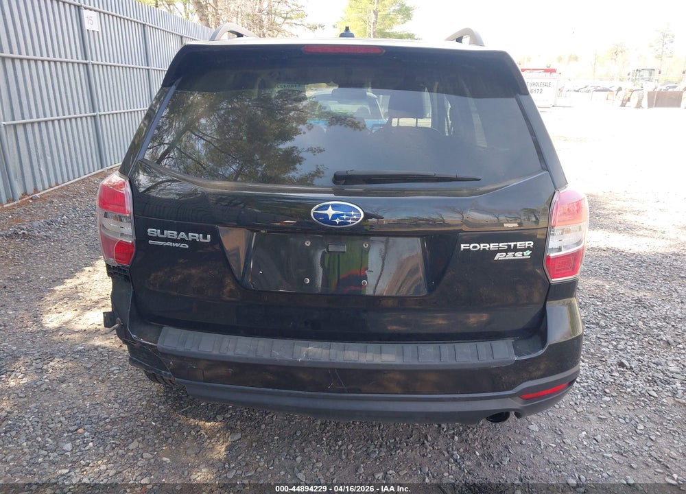 2015 SUBARU FORESTER 2.5I LIMITED VIN: JF2SJAKC4FH812125