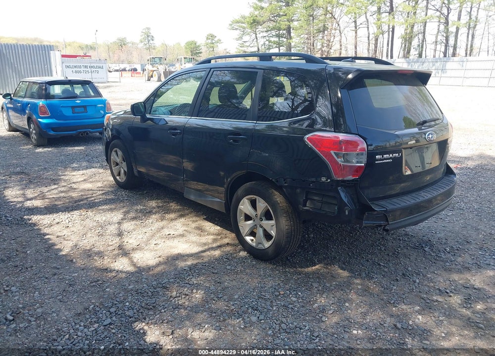 2015 SUBARU FORESTER 2.5I LIMITED VIN: JF2SJAKC4FH812125