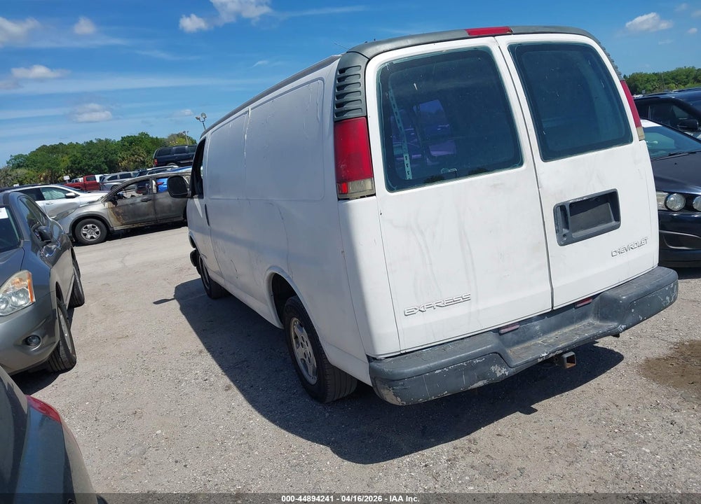 1999 CHEVROLET EXPRESS VIN: 1GCFG25W9X1105154