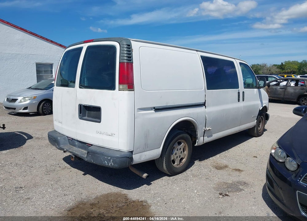 1999 CHEVROLET EXPRESS VIN: 1GCFG25W9X1105154