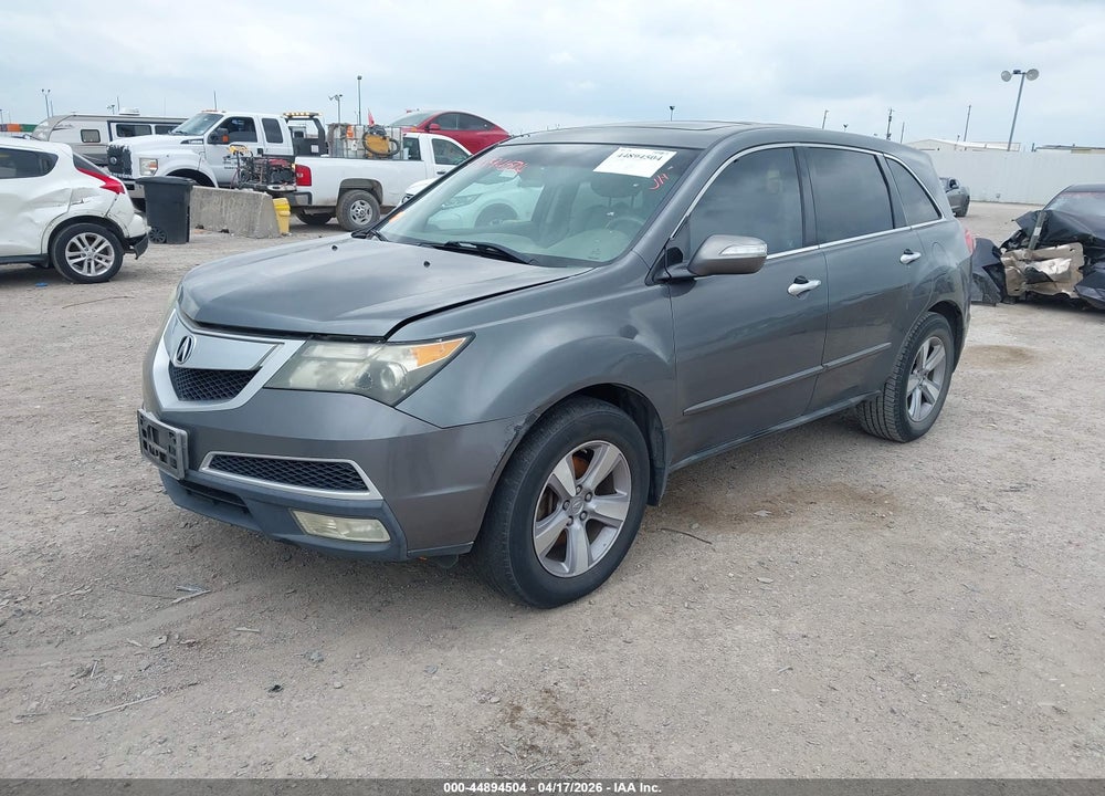 2012 ACURA MDX VIN: 2HNYD2H2XCH502730