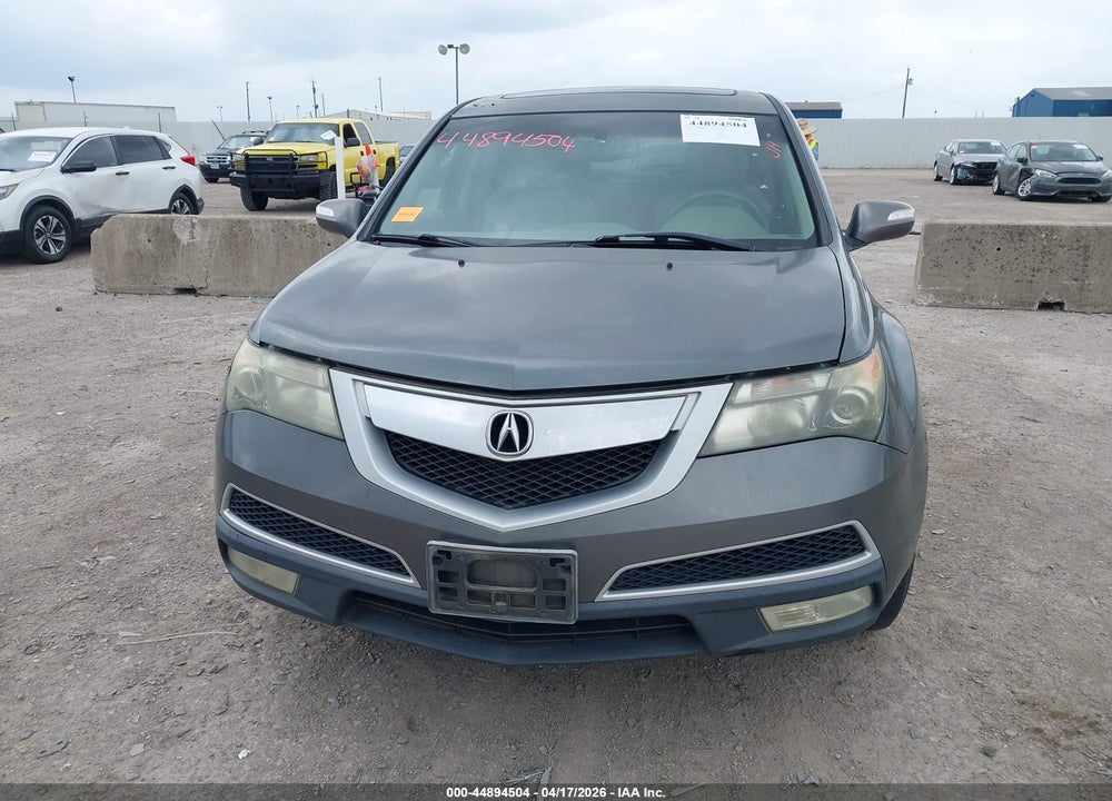 2012 ACURA MDX VIN: 2HNYD2H2XCH502730