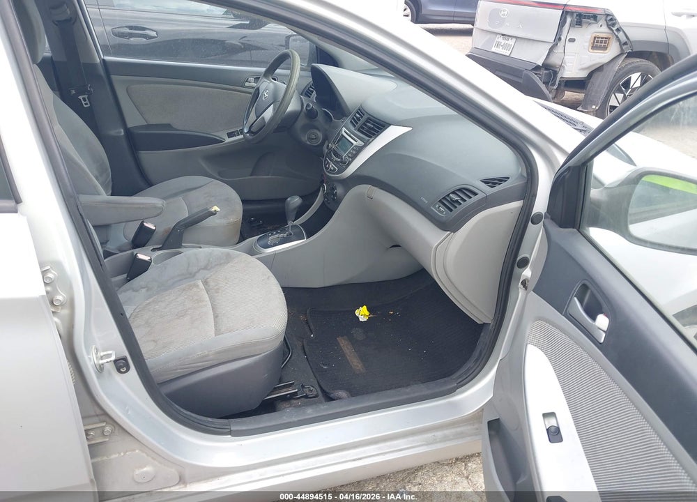 2012 HYUNDAI ACCENT GLS VIN: KMHCT4AE6CU222119
