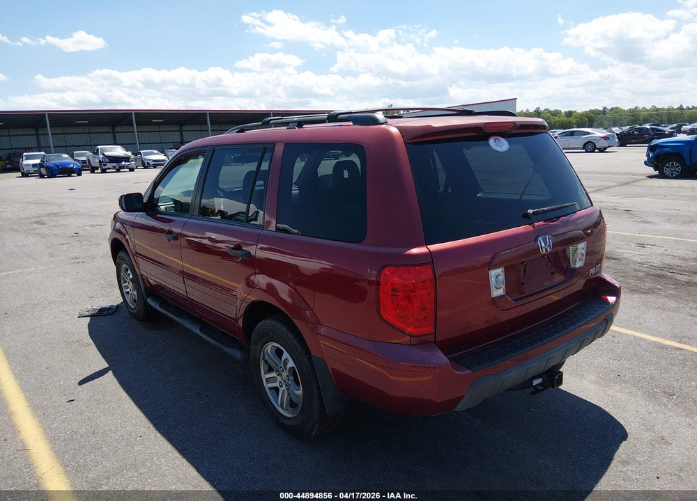 2003 HONDA PILOT EX-L VIN: 2HKYF186X3H605490