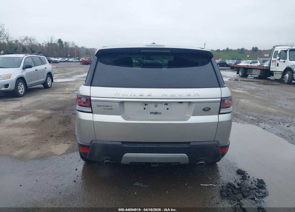 2015 LAND ROVER RANGE ROVER SPORT 3.0L V6 SUPERCHARGED HSE VIN: SALWR2VF4FA629569