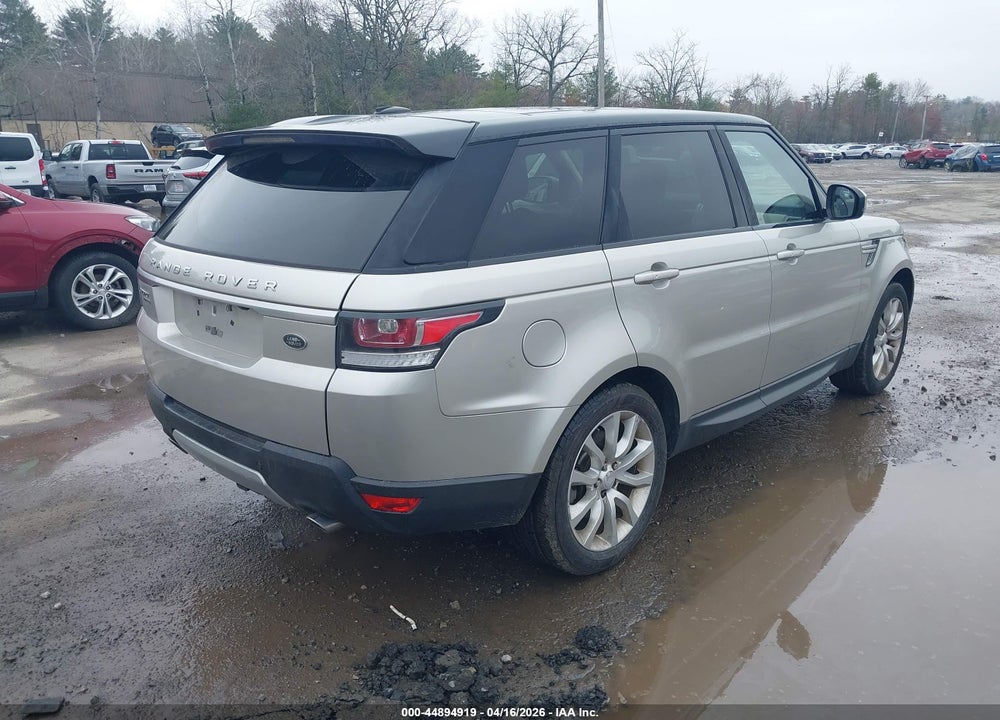 2015 LAND ROVER RANGE ROVER SPORT 3.0L V6 SUPERCHARGED HSE VIN: SALWR2VF4FA629569
