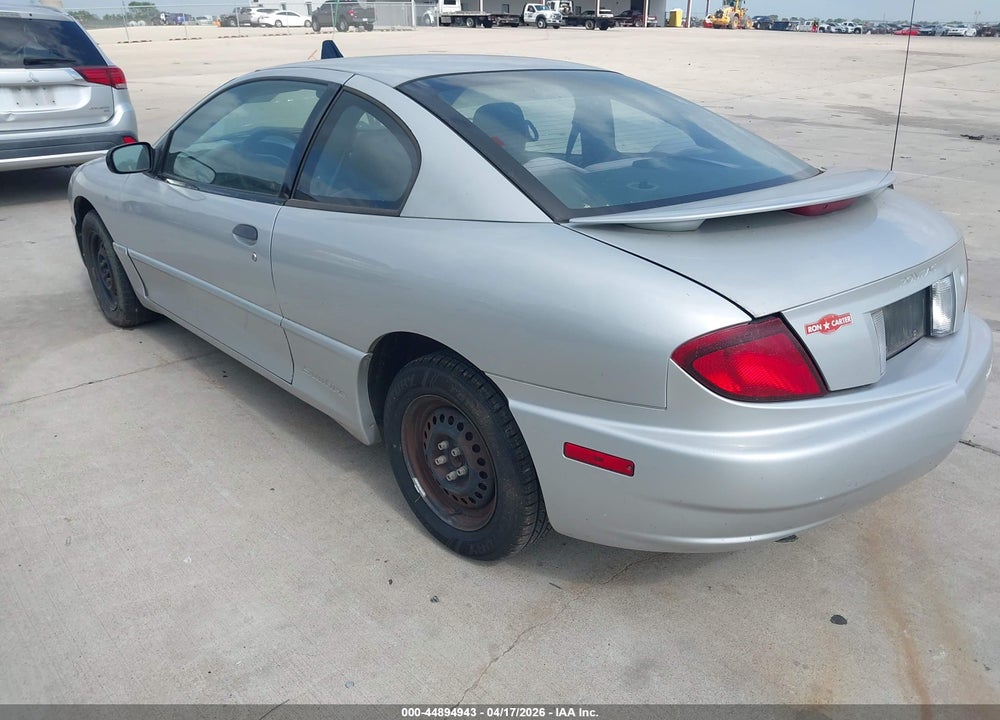 2004 PONTIAC SUNFIRE VIN: 1G2JB12F847213382