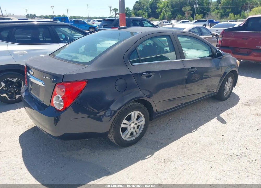 2015 CHEVROLET SONIC LT AUTO VIN: 1G1JC5SH5F4178086