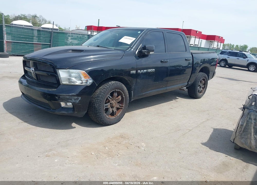 2012 RAM 1500 SPORT VIN: 1C6RD7MT4CS162061