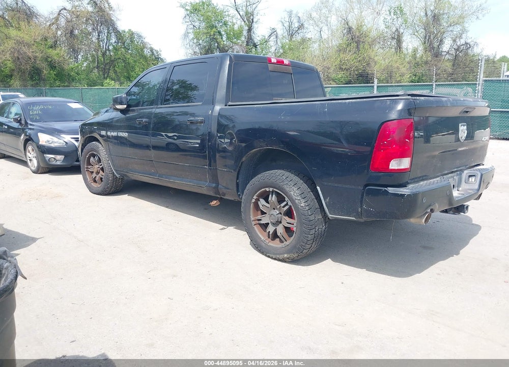 2012 RAM 1500 SPORT VIN: 1C6RD7MT4CS162061