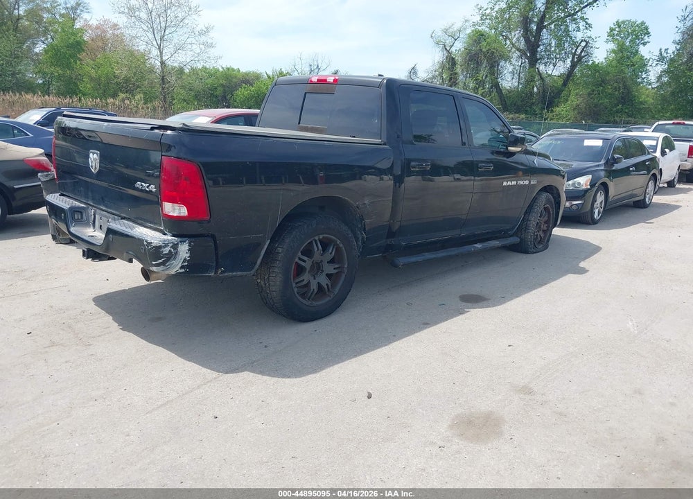 2012 RAM 1500 SPORT VIN: 1C6RD7MT4CS162061