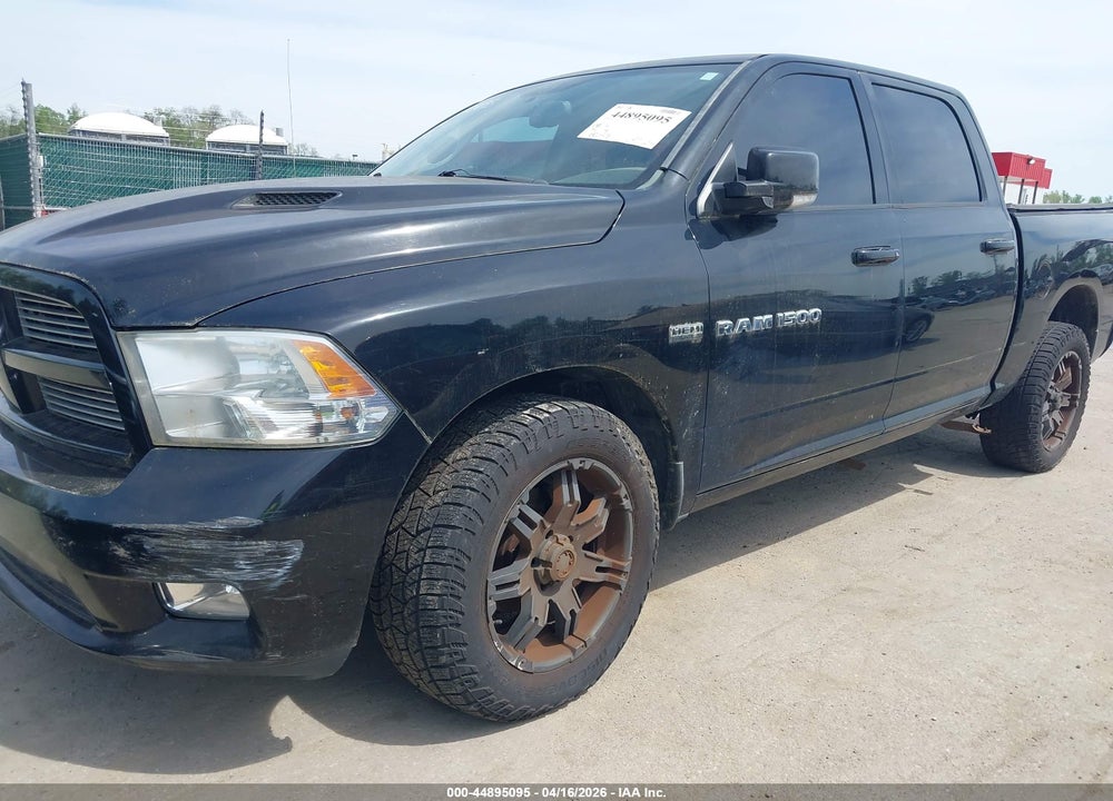 2012 RAM 1500 SPORT VIN: 1C6RD7MT4CS162061