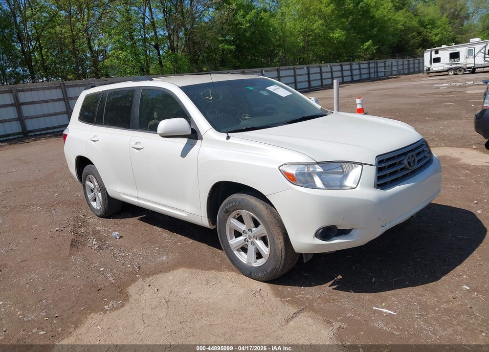 2010 TOYOTA HIGHLANDER VIN: JTEZA3EH5A2011386