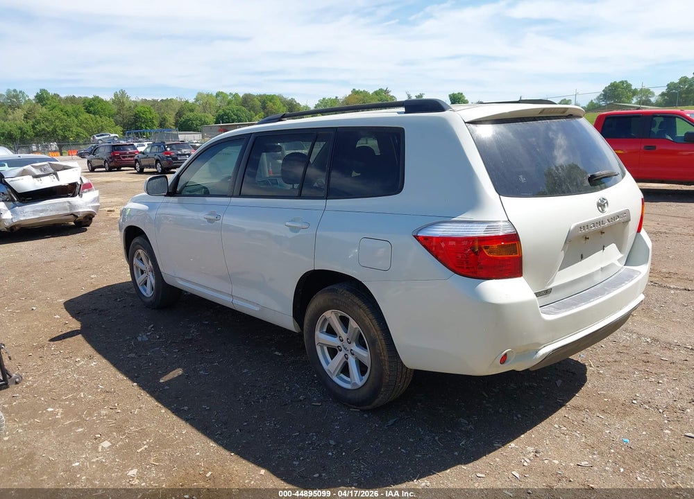 2010 TOYOTA HIGHLANDER VIN: JTEZA3EH5A2011386
