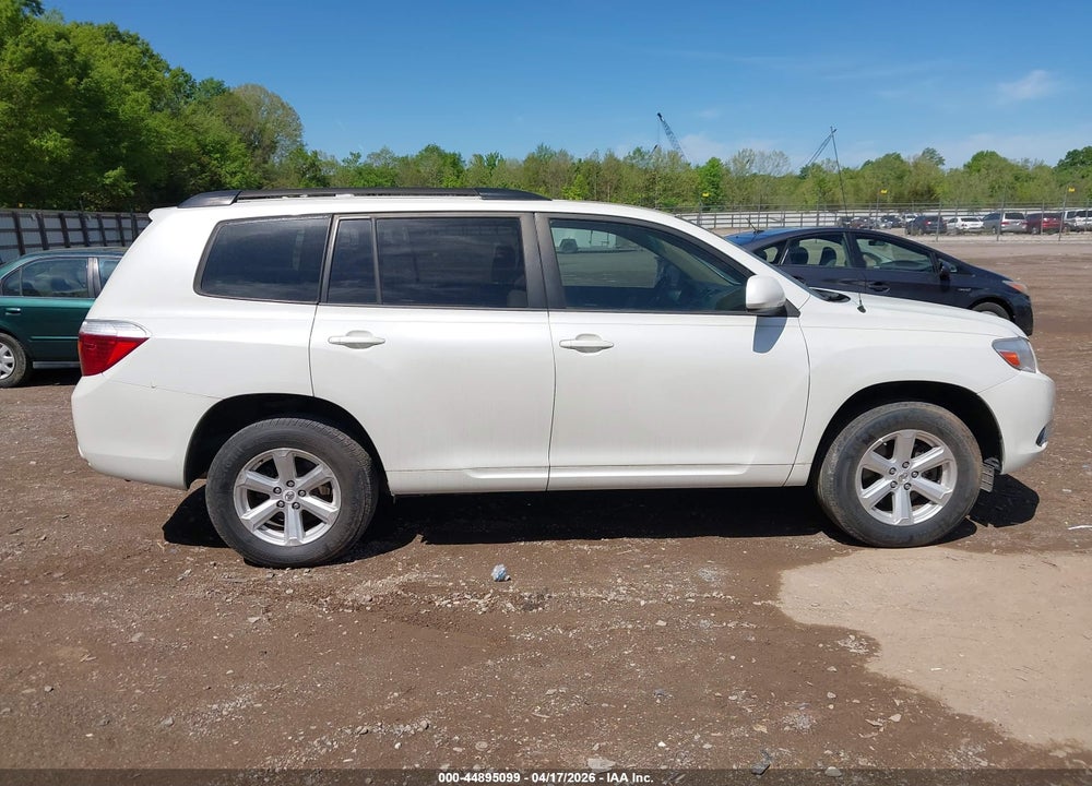 2010 TOYOTA HIGHLANDER VIN: JTEZA3EH5A2011386