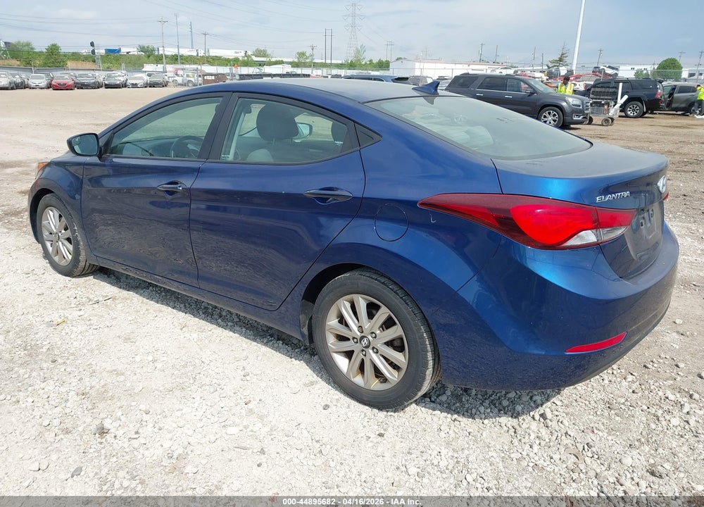 2015 HYUNDAI ELANTRA SE VIN: 5NPDH4AE3FH583705