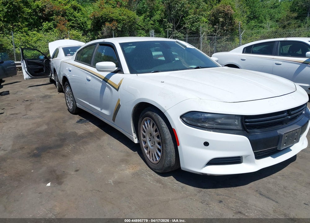 2018 DODGE CHARGER POLICE AWD VIN: 2C3CDXKTXJH198380