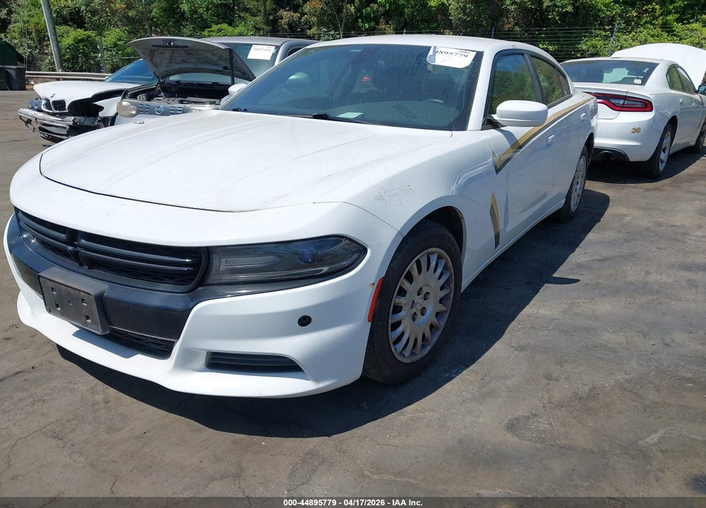 2018 DODGE CHARGER POLICE AWD VIN: 2C3CDXKTXJH198380