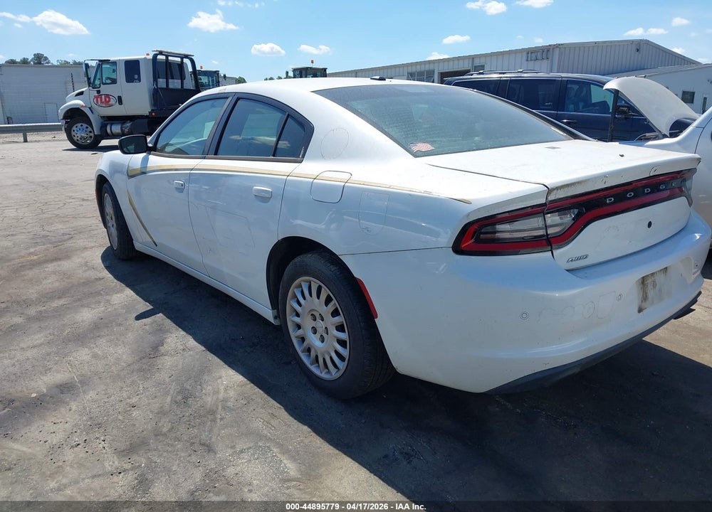 2018 DODGE CHARGER POLICE AWD VIN: 2C3CDXKTXJH198380