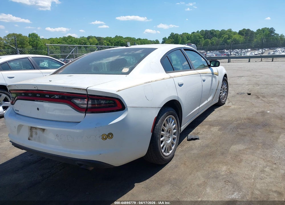 2018 DODGE CHARGER POLICE AWD VIN: 2C3CDXKTXJH198380