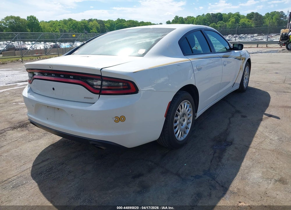 2018 DODGE CHARGER POLICE AWD VIN: 2C3CDXKT5JH198383
