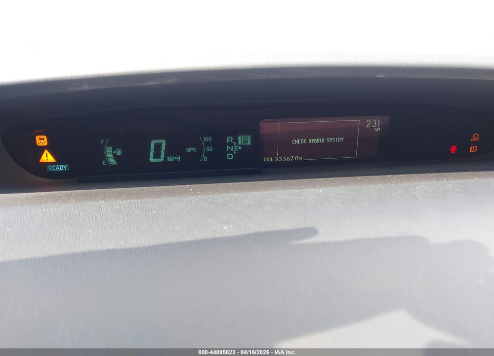 2010 TOYOTA PRIUS II VIN: JTDKN3DU5A0229669