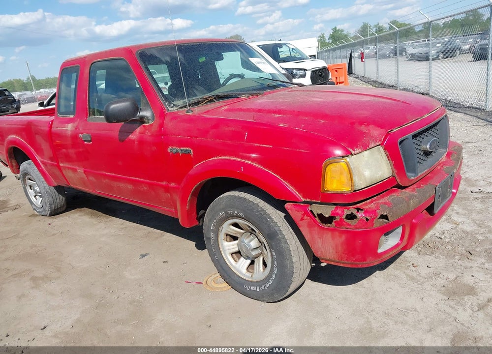 2004 FORD RANGER EDGE/TREMOR/XL/XLT VIN: 1FTYR14U14PA97055