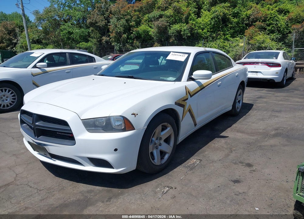 2014 DODGE CHARGER POLICE VIN: 2C3CDXAT7EH146633