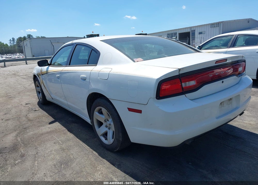 2014 DODGE CHARGER POLICE VIN: 2C3CDXAT7EH146633