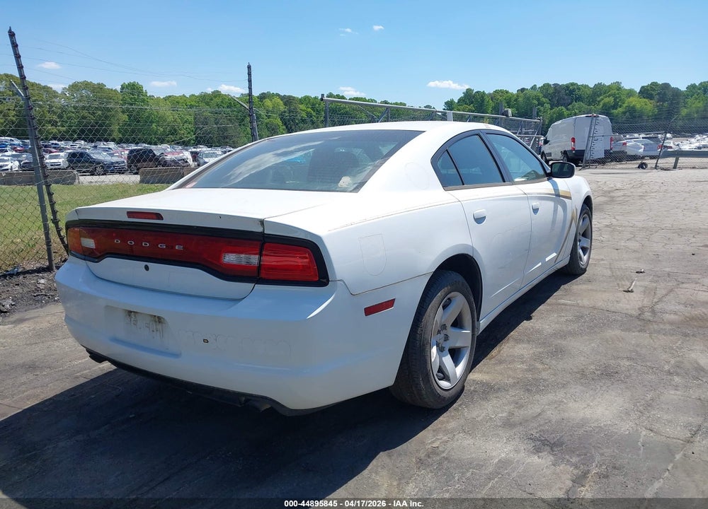 2014 DODGE CHARGER POLICE VIN: 2C3CDXAT7EH146633