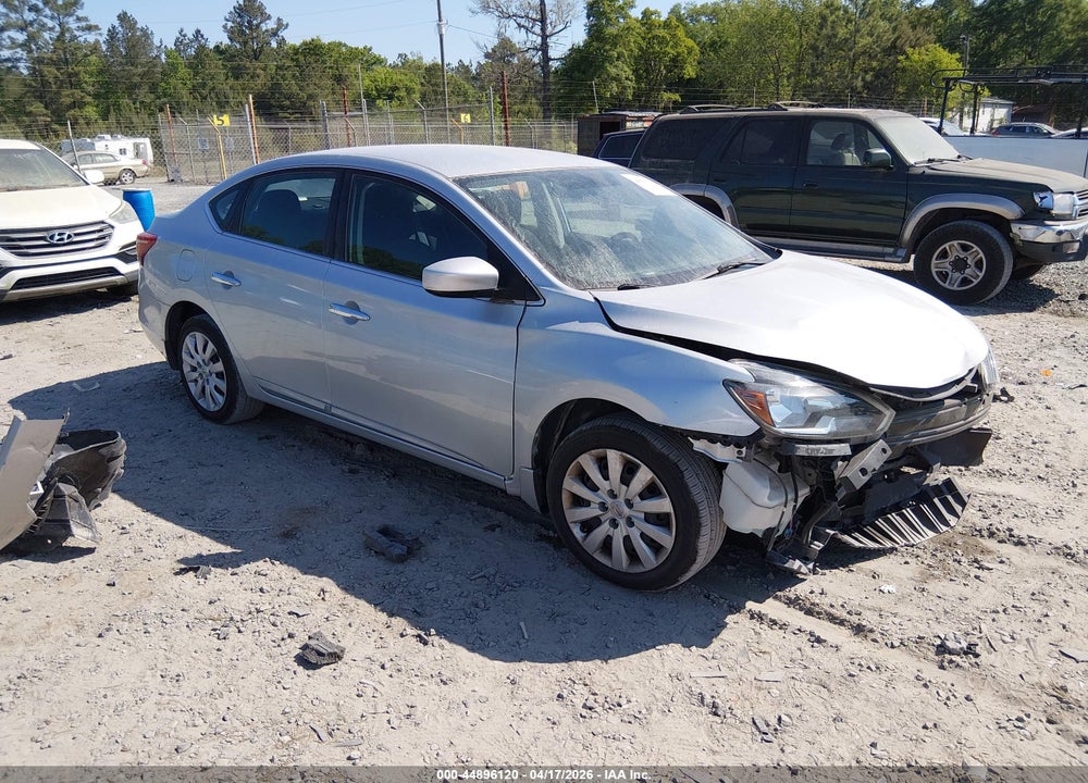 2017 NISSAN SENTRA S VIN: 3N1AB7AP5HY217020