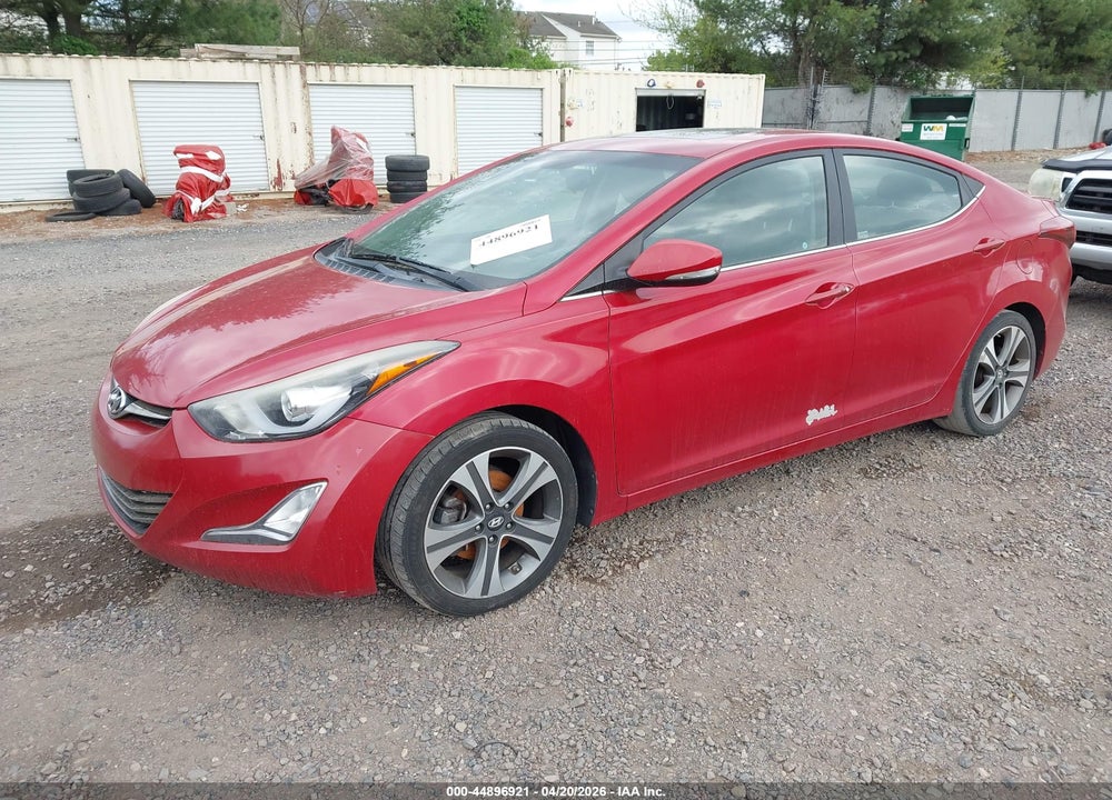 2015 HYUNDAI ELANTRA SPORT VIN: KMHDH4AH6FU282812