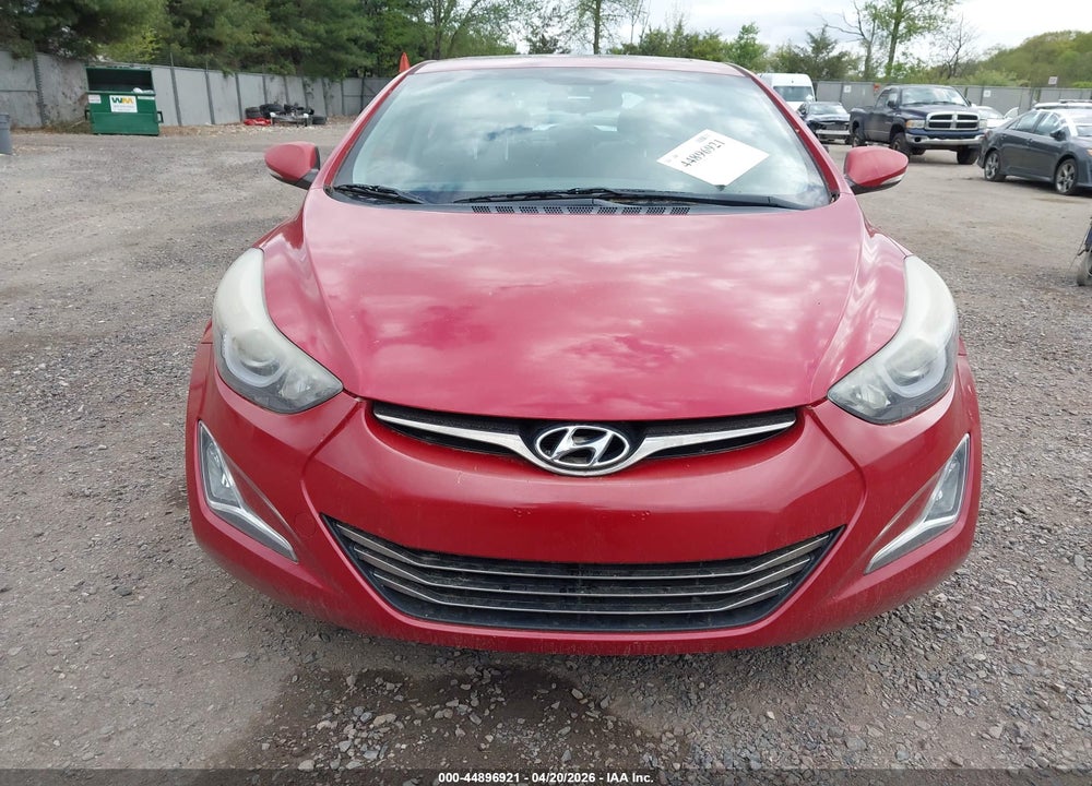 2015 HYUNDAI ELANTRA SPORT VIN: KMHDH4AH6FU282812