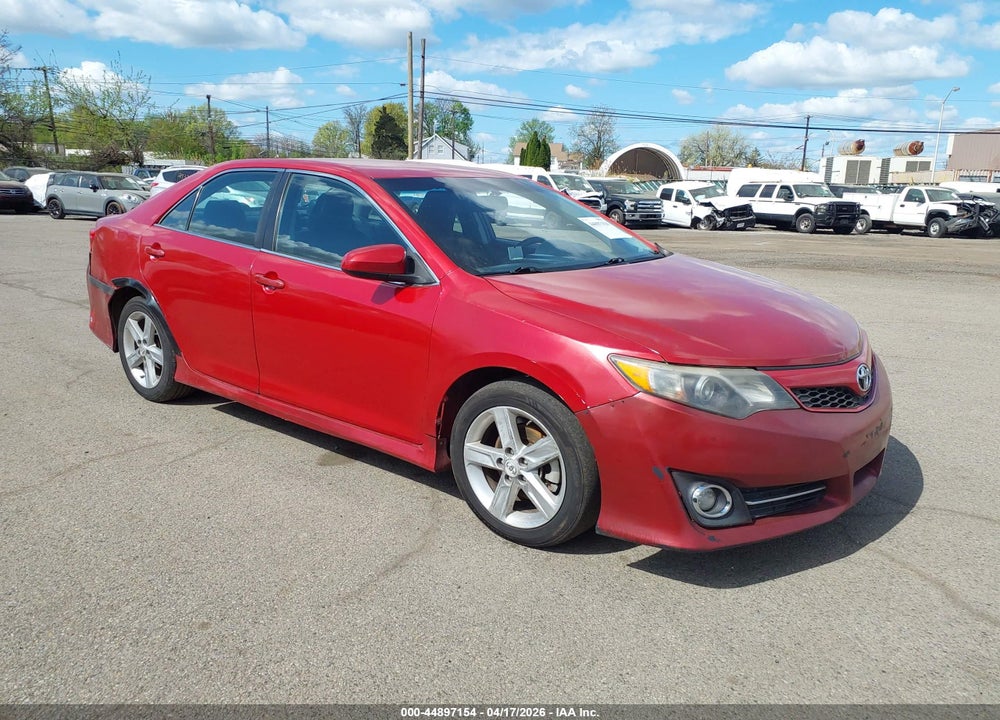 2012 TOYOTA CAMRY SE VIN: 4T1BF1FK9CU544351