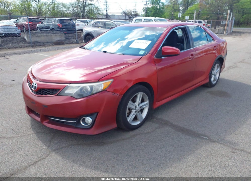 2012 TOYOTA CAMRY SE VIN: 4T1BF1FK9CU544351