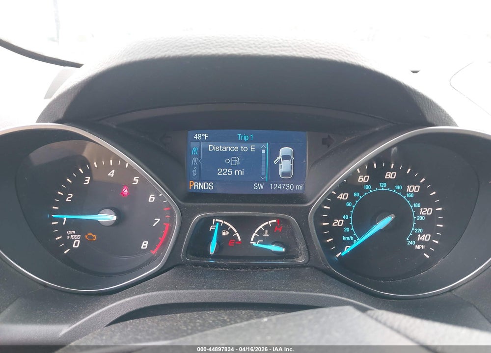 2015 FORD ESCAPE SE VIN: 1FMCU9G9XFUA19727