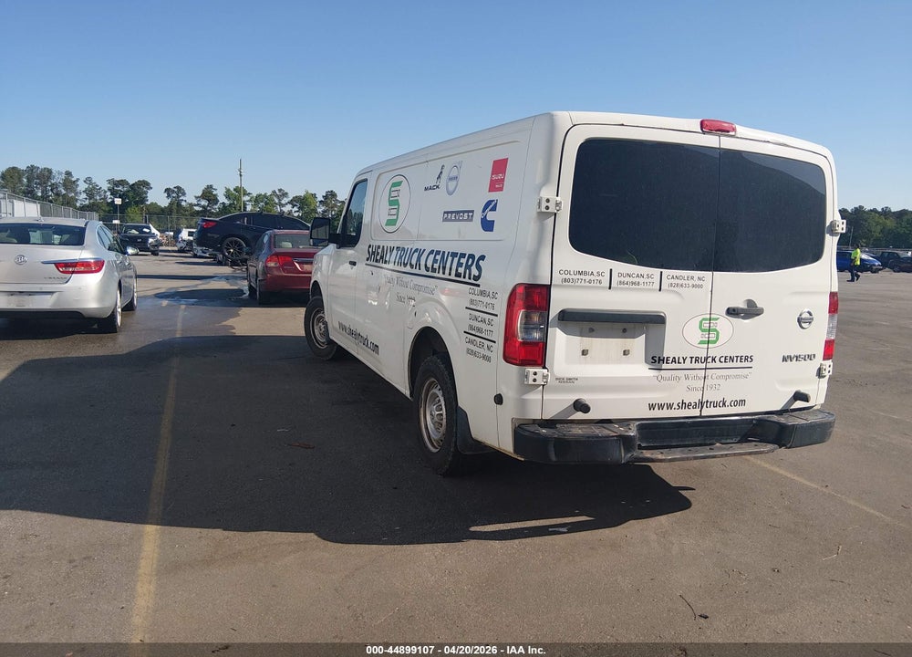 2014 NISSAN NV CARGO NV1500 S V6 VIN: 1N6BF0KL9EN108624