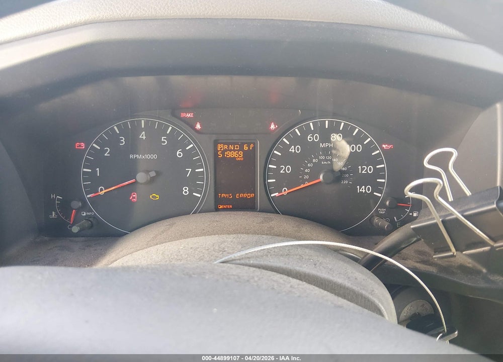 2014 NISSAN NV CARGO NV1500 S V6 VIN: 1N6BF0KL9EN108624