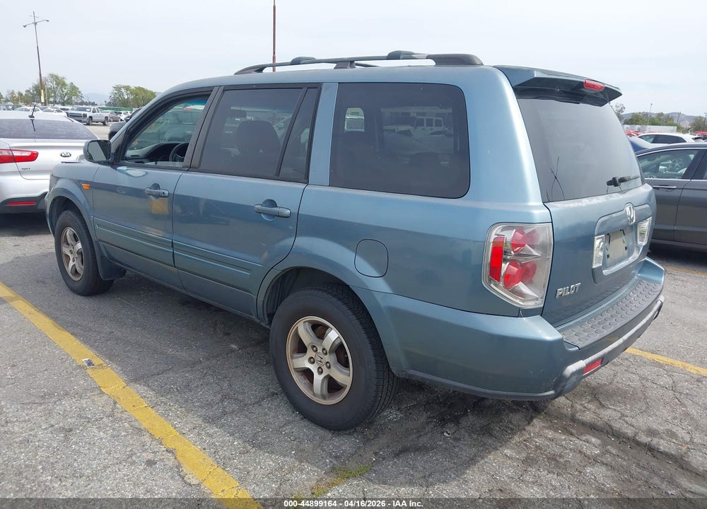 2007 HONDA PILOT EX VIN: 5FNYF28487B037538