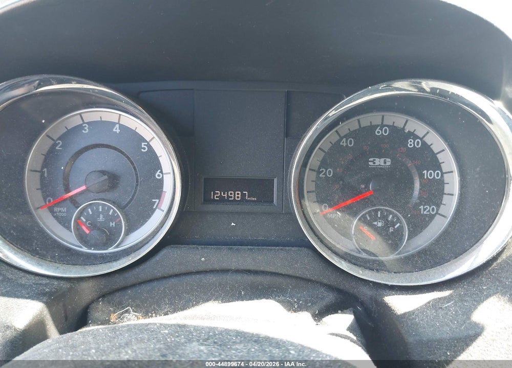 2014 DODGE GRAND CARAVAN SE 30TH ANNIVERSARY VIN: 2C4RDGBG2ER451572
