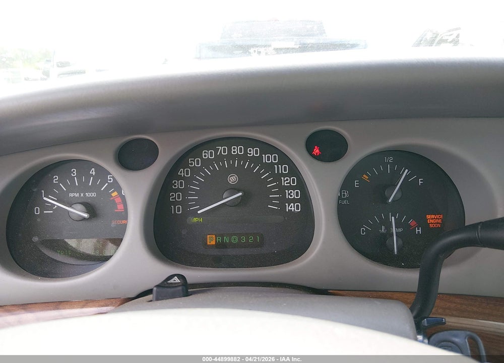 2001 BUICK LESABRE CUSTOM VIN: 1G4HP54K314255092
