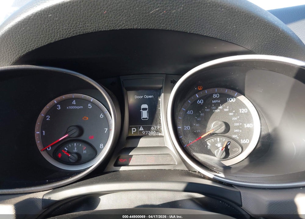 2013 HYUNDAI SANTA FE SPORT VIN: 5XYZUDLB1DG038692