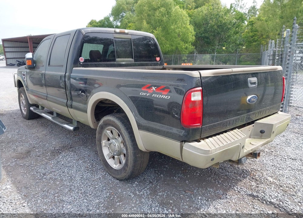2008 HARLEY-DAVIDSON FORD F-250 FX4//KING RANCH/LARIAT/XL/XLT VIN: 1FTSW21R58ED47130