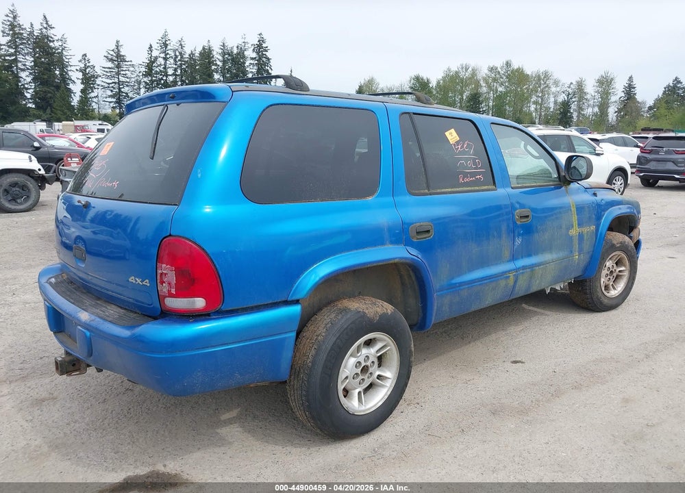 1998 DODGE DURANGO SLT VIN: 1B4HS28Y0WF202407